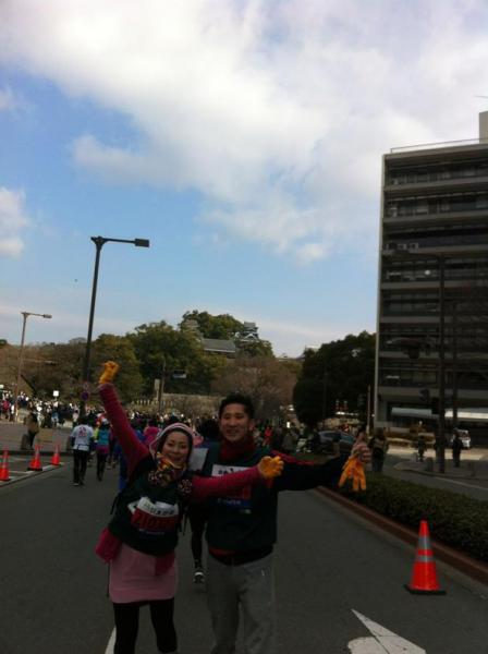 第１回熊本城マラソン報告〜＆日曜そうじ画像