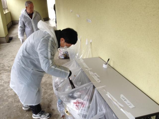 雨中の激走！エコ＆ラン駅伝のお手伝いをしました。画像