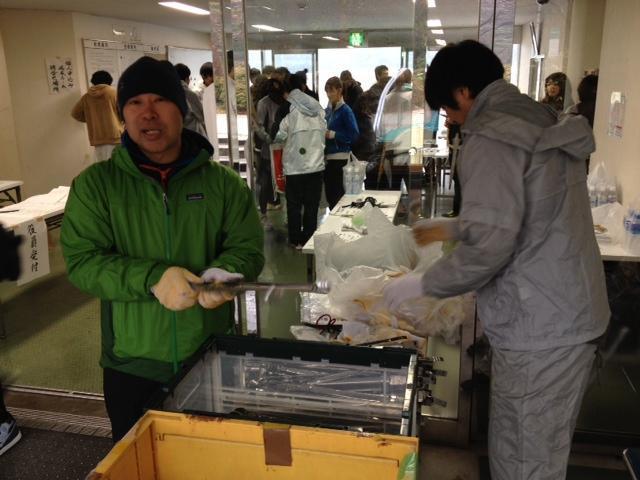 雨中の激走！エコ＆ラン駅伝のお手伝いをしました。画像