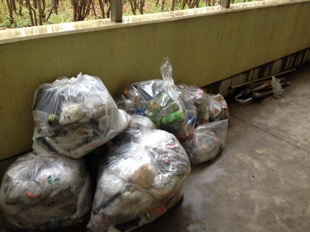 雨中の激走！エコ＆ラン駅伝のお手伝いをしました。画像