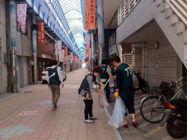 鹿児島中央駅　ＧＷ朝おそうじ★画像