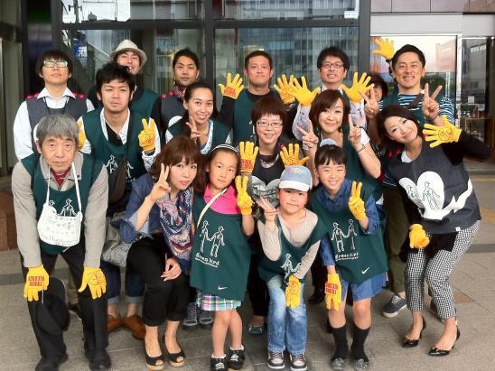 鹿児島中央駅　ＧＷ朝おそうじ★画像