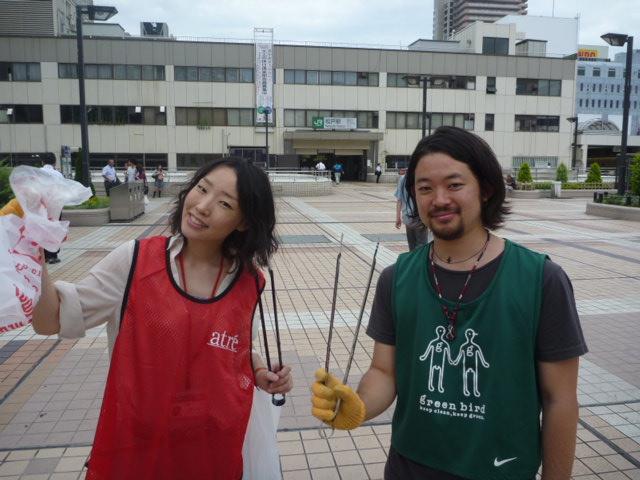 アトレ松戸：クリーン＆グリーンアクション画像