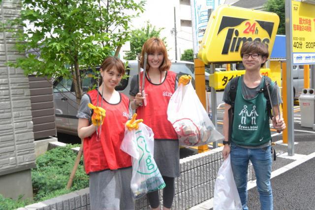 アトレ松戸：クリーン＆グリーンアクション画像