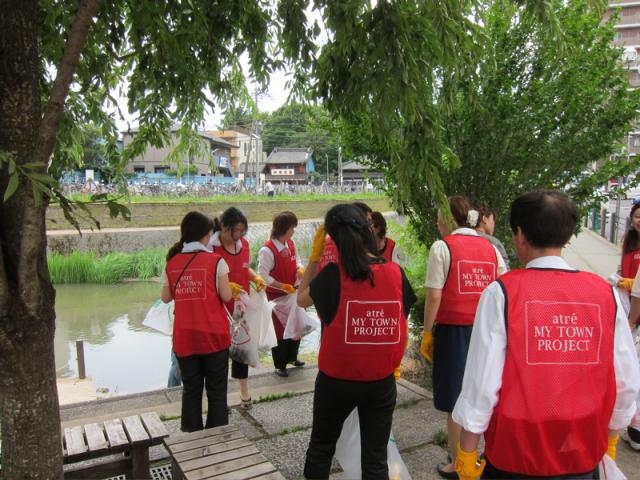 アトレ松戸：クリーン＆グリーンアクション画像