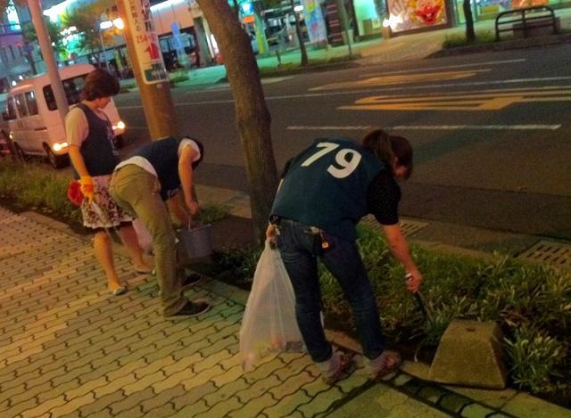 鹿児島夜おそうじ　中央駅画像
