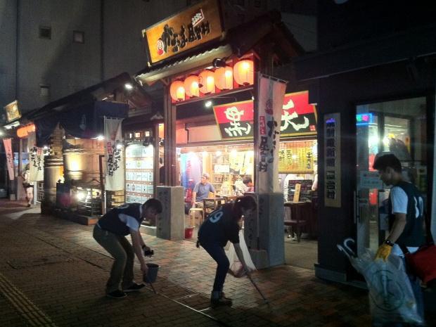 鹿児島夜おそうじ　中央駅画像