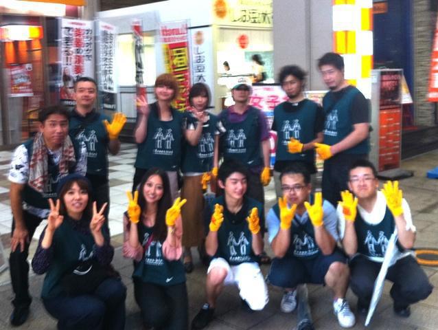 鹿児島チーム　昼おそうじ　９月１６日画像