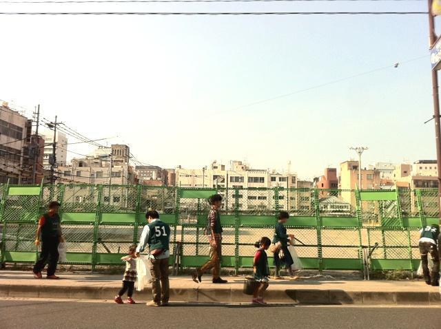 鹿児島チーム　天文館　昼おそうじ☆((( *~&nabla;~)爻(~&nabla;~* )))画像