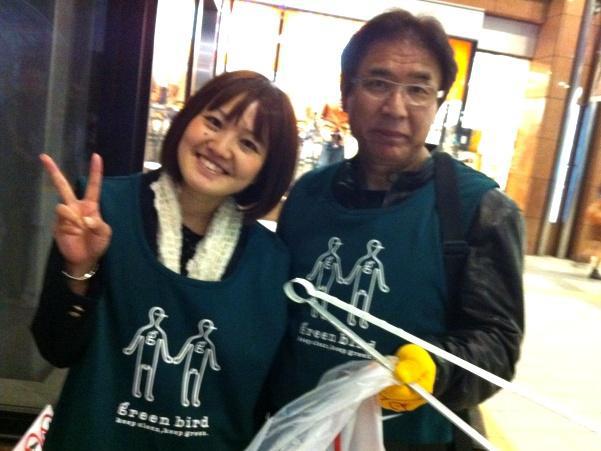 鹿児島チーム　中央駅　2012.10.25　夜おそうじ(*&acute;&forall;｀*)画像