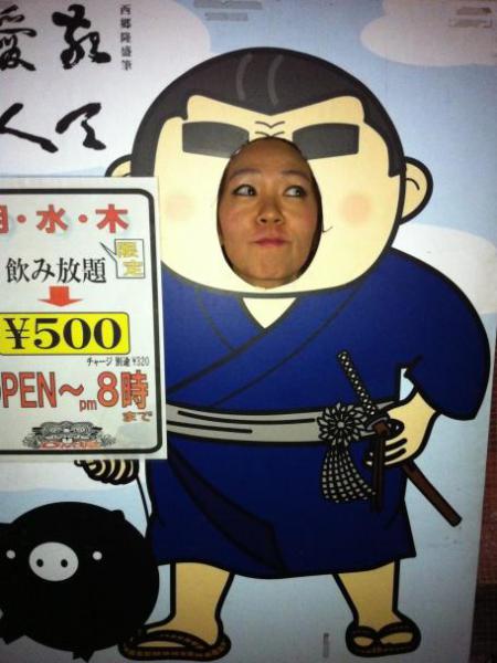 鹿児島チーム　中央駅　2012.10.25　夜おそうじ(*&acute;&forall;｀*)画像