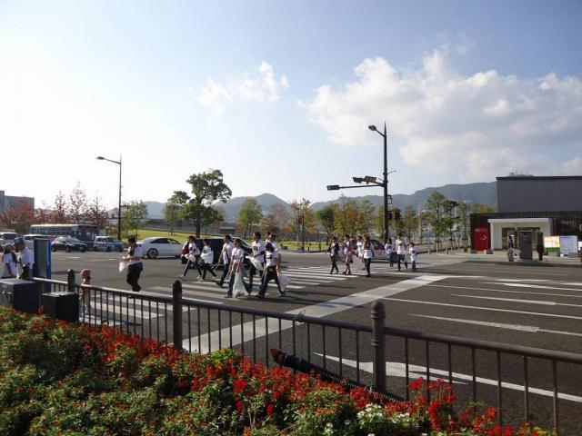 &times;ジブラルタ生命 清掃活動 ＠ながさきエコライフフェスタ2012画像