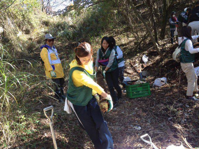 富士山樹海そうじ　with  NPO法人富士山クラブ！画像