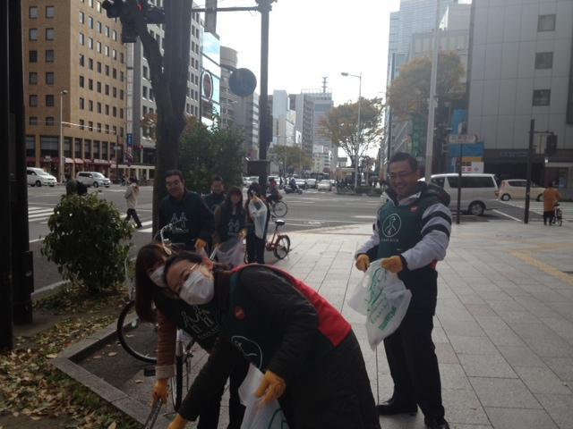 11月の仙台そうじ終了！「人はつながる」画像
