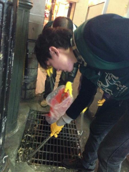 お掃除初め2013画像