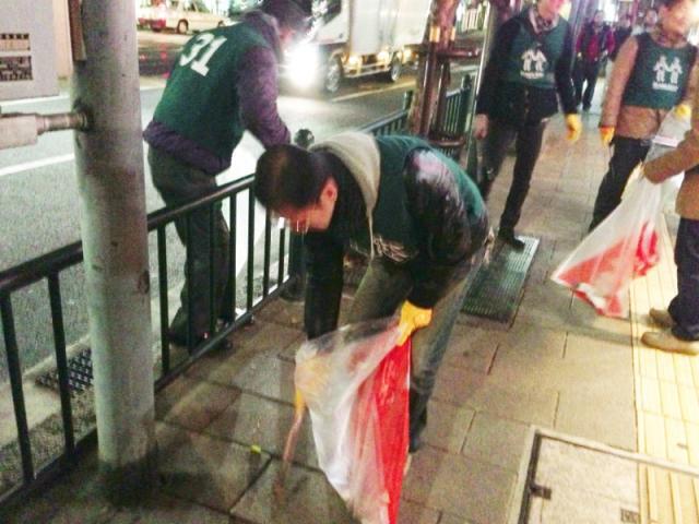 お掃除初め2013画像