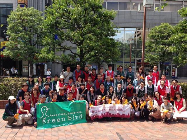 アトレ「Clean&Green Action」大森そうじ画像