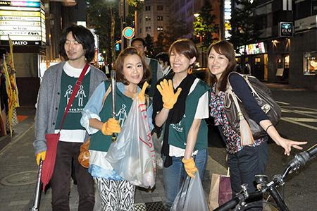 歌舞伎町ごみゼロそうじ2013！画像
