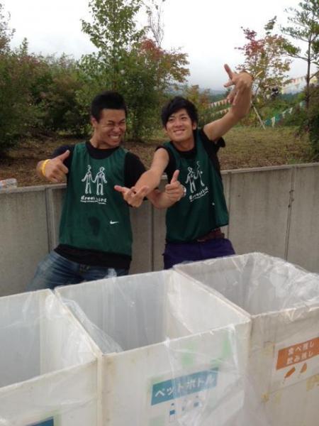 Sweet Love Shower！！！夏フェスでごみの分別。画像