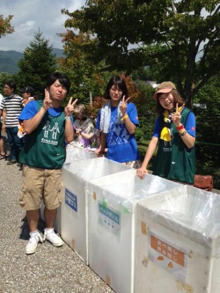 Sweet Love Shower！！！夏フェスでごみの分別。画像