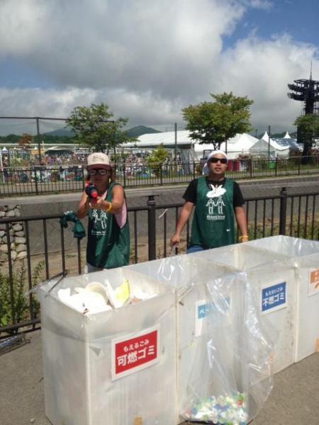 Sweet Love Shower！！！夏フェスでごみの分別。画像
