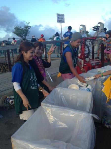 Sweet Love Shower！！！夏フェスでごみの分別。画像