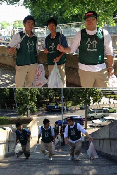 【10/14】2013 MIXTURE! PEOPLE DESIGN FES.  &times; green bird 東京体育館そうじ画像