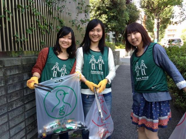 【10/14】2013 MIXTURE! PEOPLE DESIGN FES.  &times; green bird 東京体育館そうじ画像