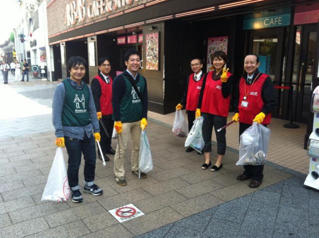 アトレ「Clean&Green Action」秋葉原そうじ画像