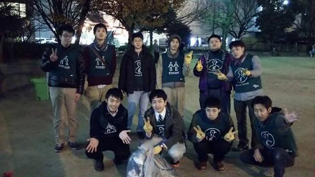 初掃除2014　学生掃除？画像