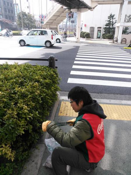 2/26(水)第16回おそうじ＠徳島駅前画像