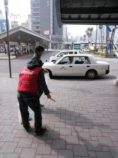 2/26(水)第16回おそうじ＠徳島駅前画像