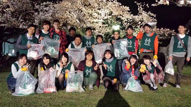 3/30(日)お花見＆おそうじ＠徳島城公園画像