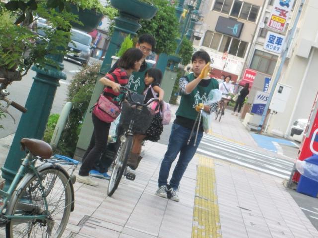 6.19(木)第24回おそうじ＠徳島駅前画像