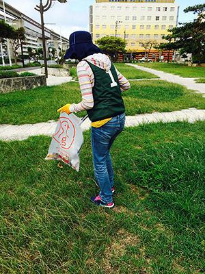 那覇チーム「小禄駅周辺清掃！」画像