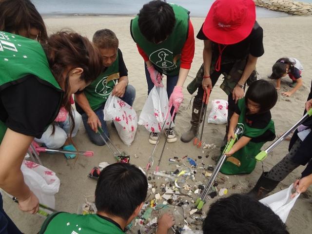 第2回海の日ゴミゼロアクション　コラボおそうじ！画像