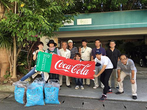 那覇チーム「アレックス地域清掃」画像