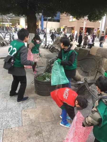 笑い溢れる新年初そうじ;D画像