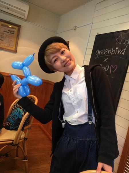 バルーンアーティストp0p0さんとコラボ:)画像