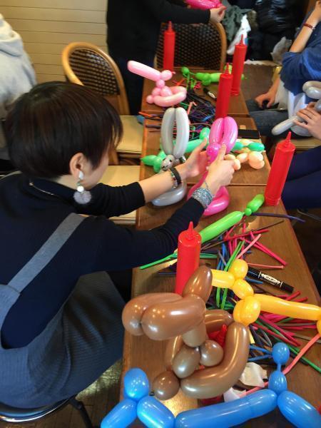 バルーンアーティストp0p0さんとコラボ:)画像