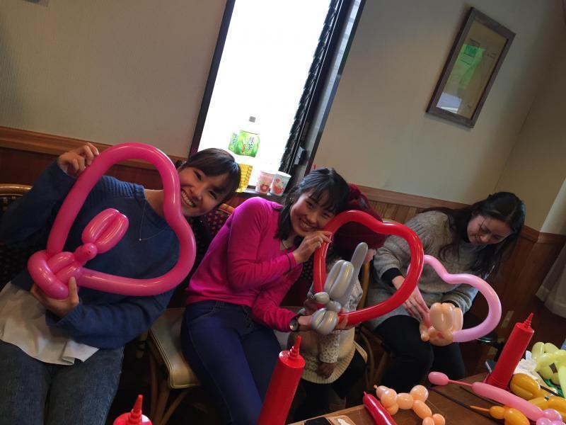 バルーンアーティストp0p0さんとコラボ:)画像