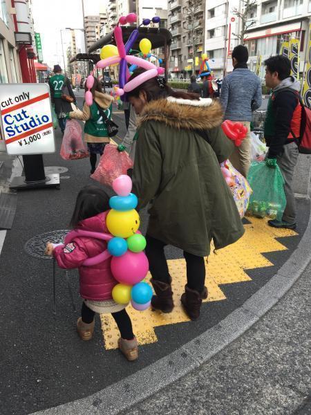 バルーンアーティストp0p0さんとコラボ:)画像