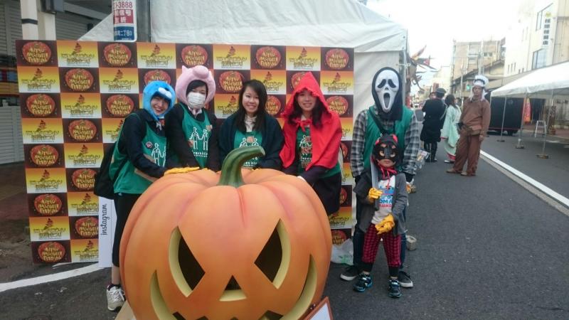 2016.10.29 新津ハロウィン祭りコラボおそうじ画像