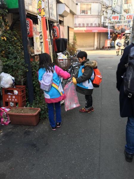 五輪カラーだっ！！アースゴミ拾いレンジャー再び赤羽に現る！！画像