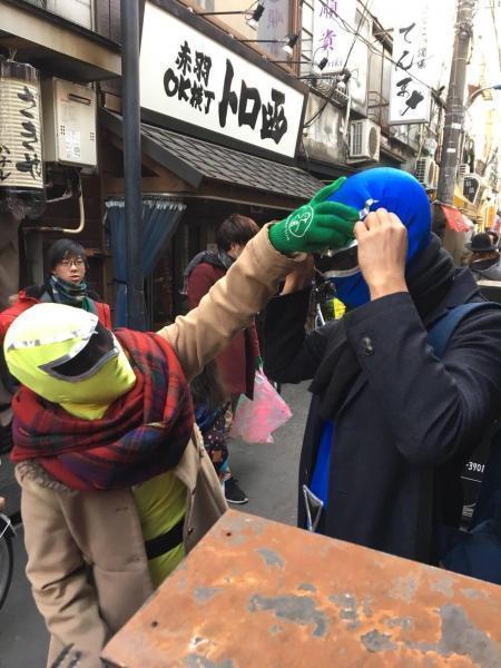 五輪カラーだっ！！アースゴミ拾いレンジャー再び赤羽に現る！！画像