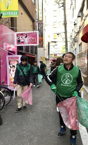 五輪カラーだっ！！アースゴミ拾いレンジャー再び赤羽に現る！！画像