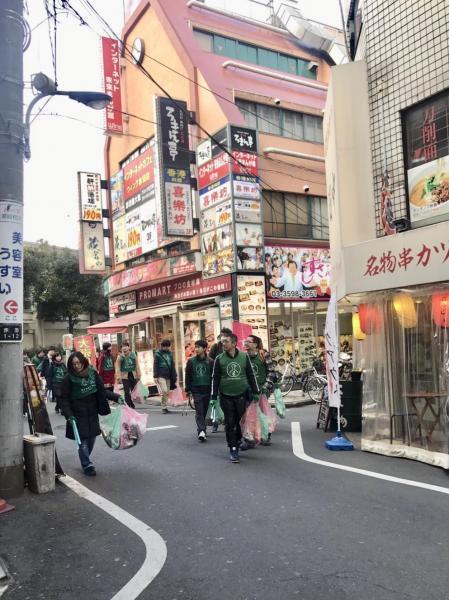 五輪カラーだっ！！アースゴミ拾いレンジャー再び赤羽に現る！！画像