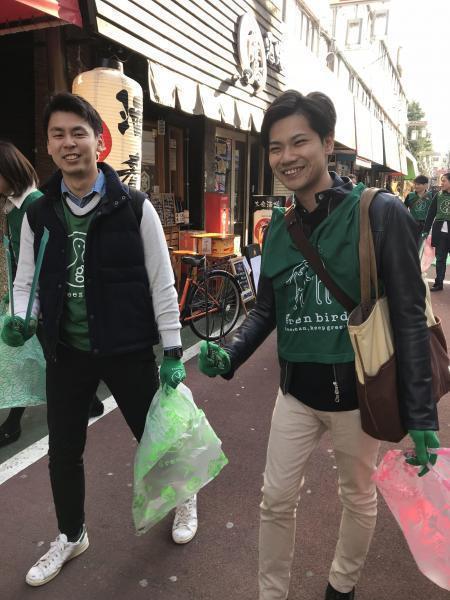 ユニクロ赤羽ビビオ店さんとコラボそうじ:)画像