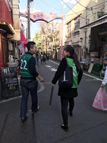 ユニクロ赤羽ビビオ店さんとコラボそうじ:)画像