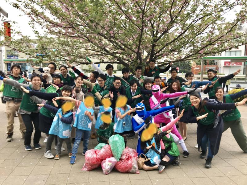 飛鳥山公園への出張お掃除：）画像